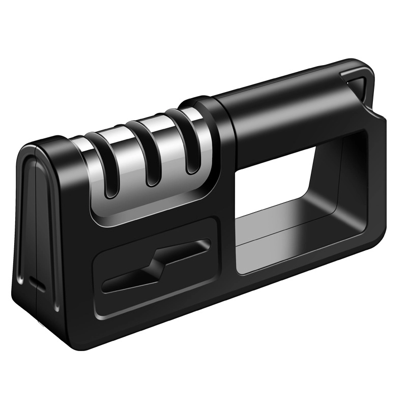 Afilador de Cuchillos de Cocina de Hierro Negro image 2