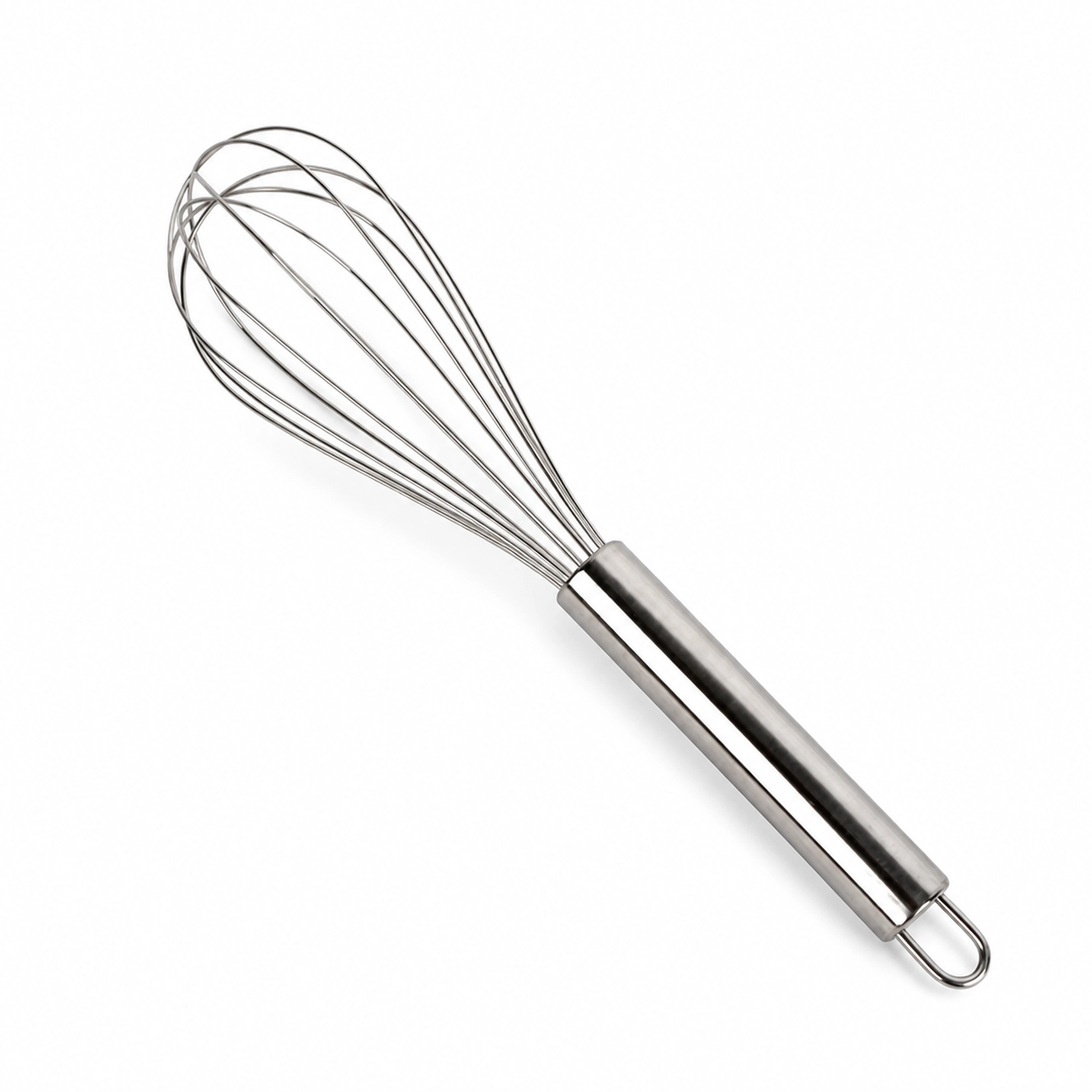 Batidor manual acero inoxidable repostería crema huevo