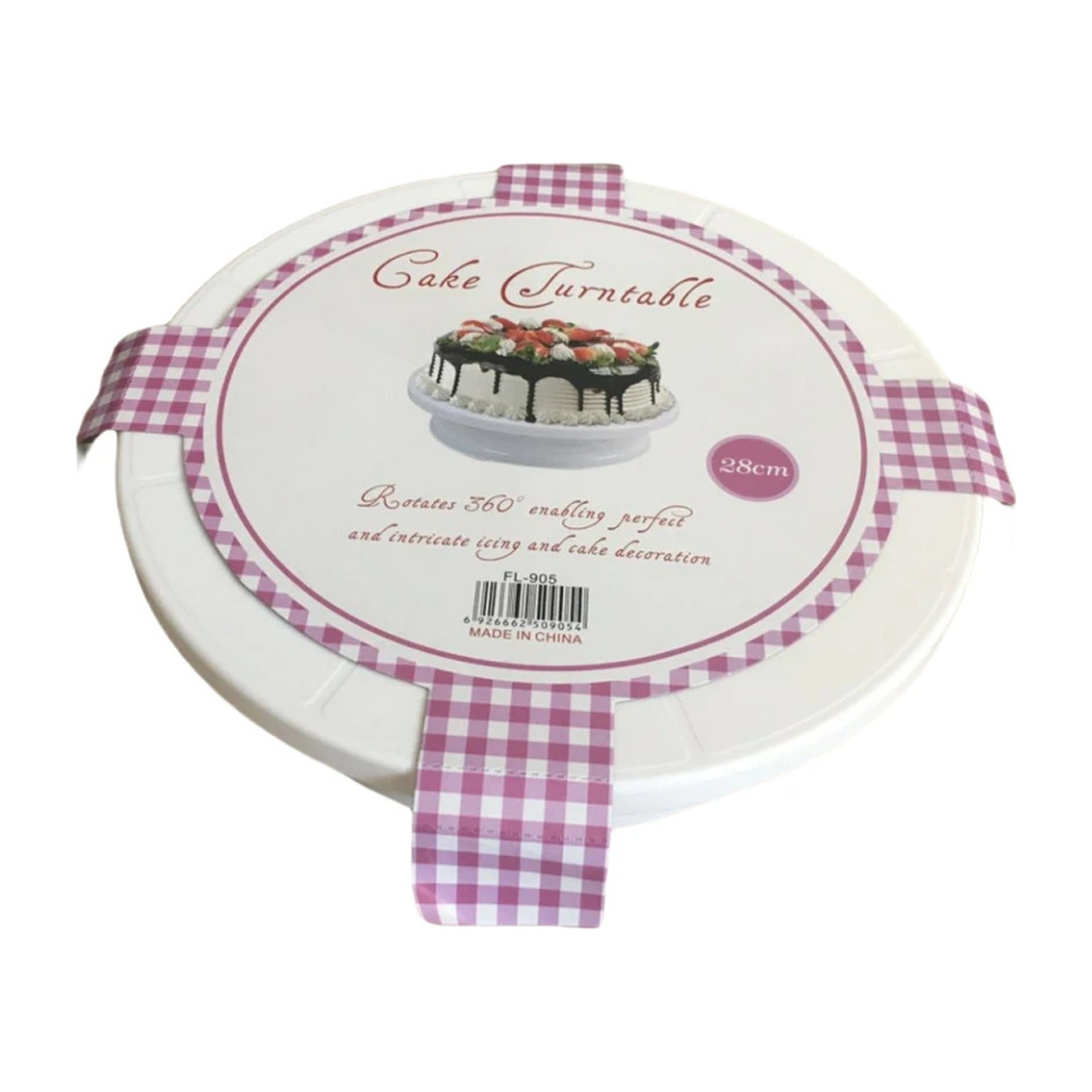 Base giratoria repostería plástico decoración pasteles rotativa