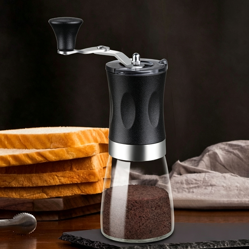 Molinillo de Pimienta de Vidrio Borosilicato con Tapa Hermética