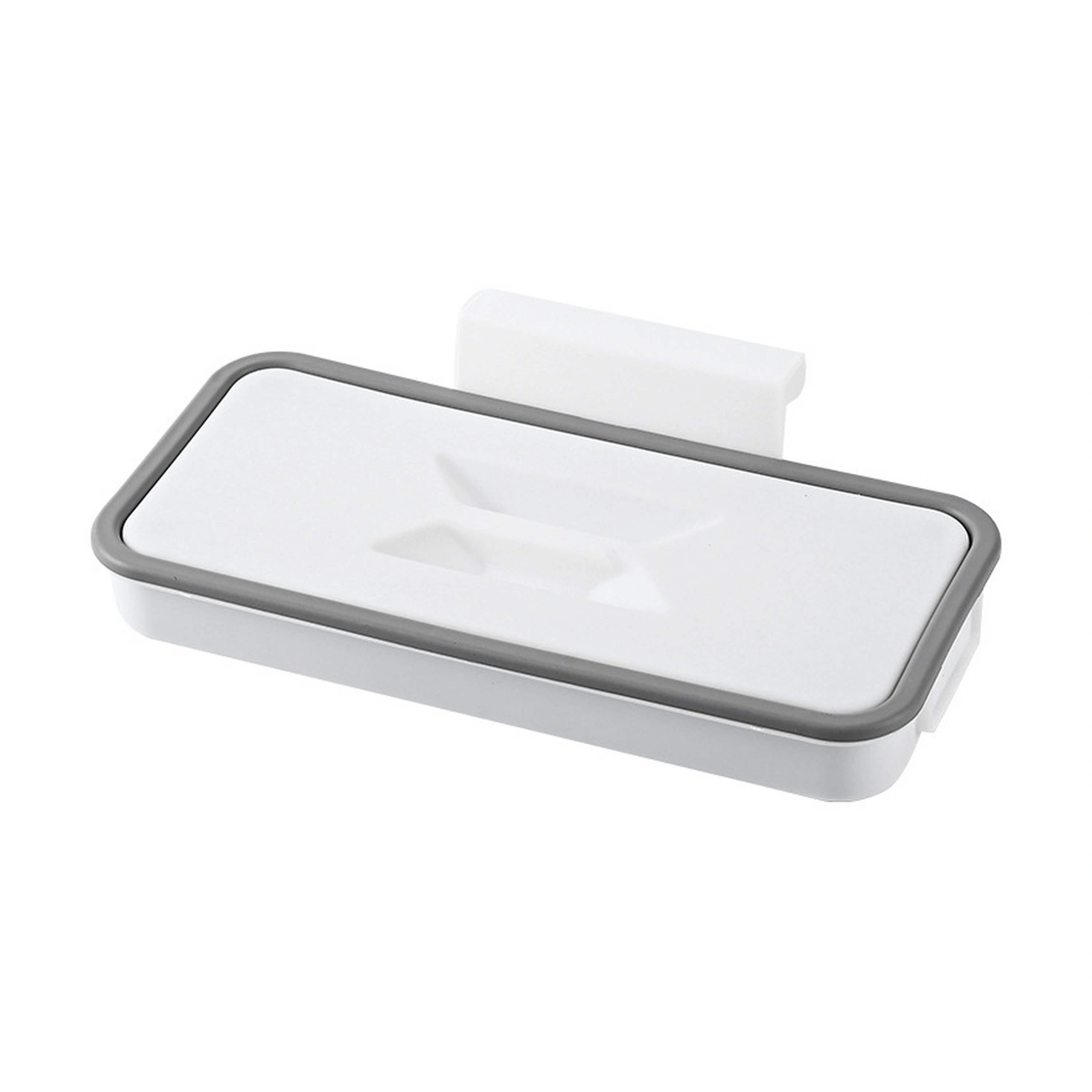 Soporte para Bolsa de Basura de Cocina de ABS Gris Claro / Blanco image 2
