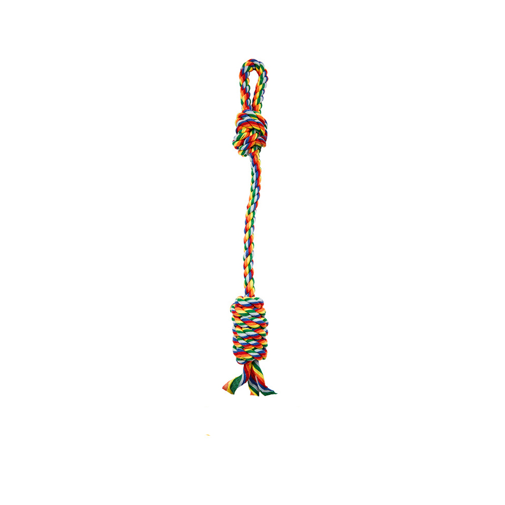 Juguete de Cuerda de Algodón para Perro con Anillo image 5