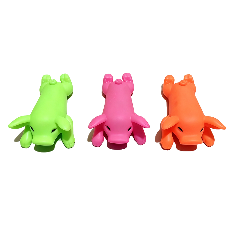 12.5*8cm para Mascotas Resistente a La Mordedura para Limpieza Dental Juguete Vinilo