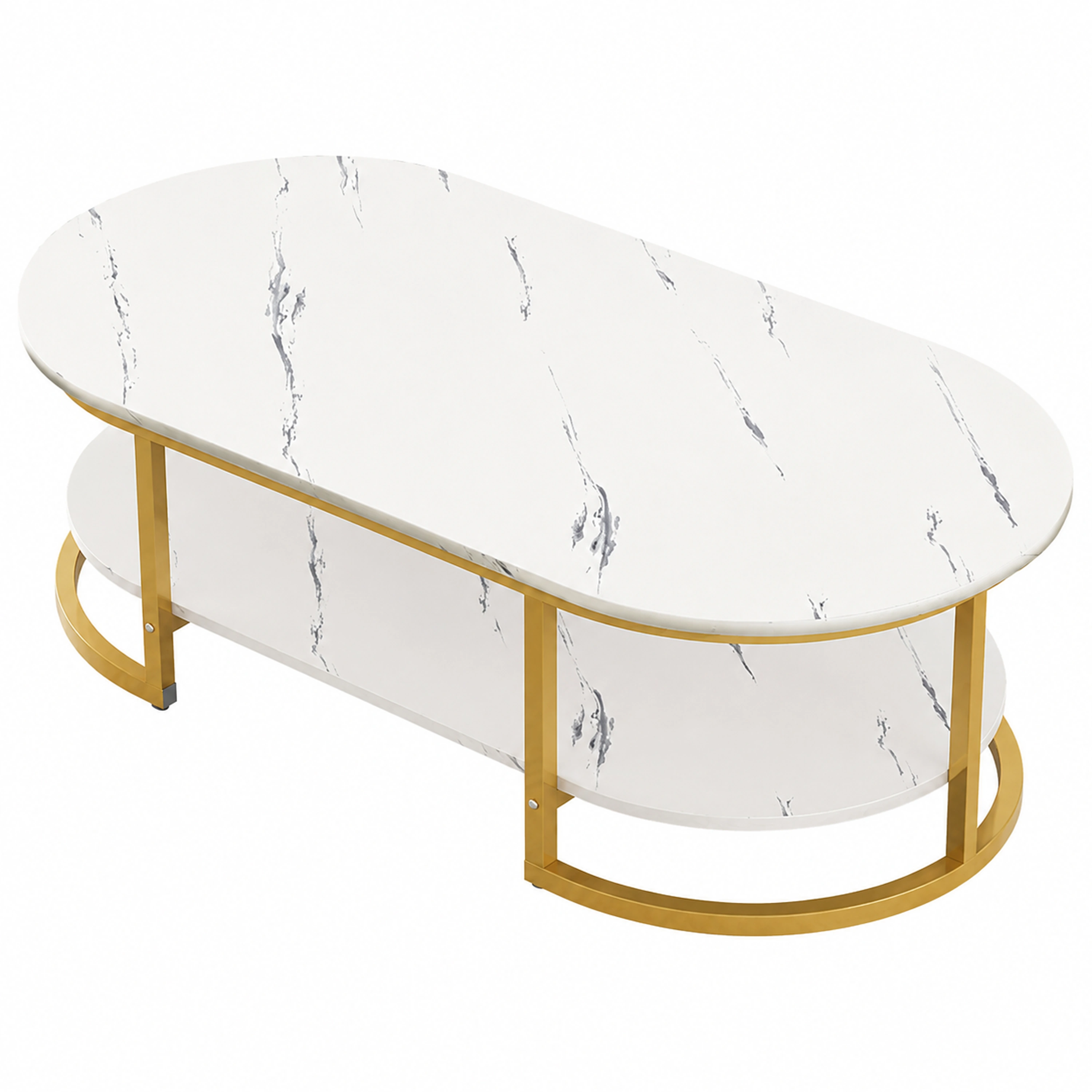 Mesa de Centro 120×60×45cm Tablero de Densidad (MDF) Surtido image 2