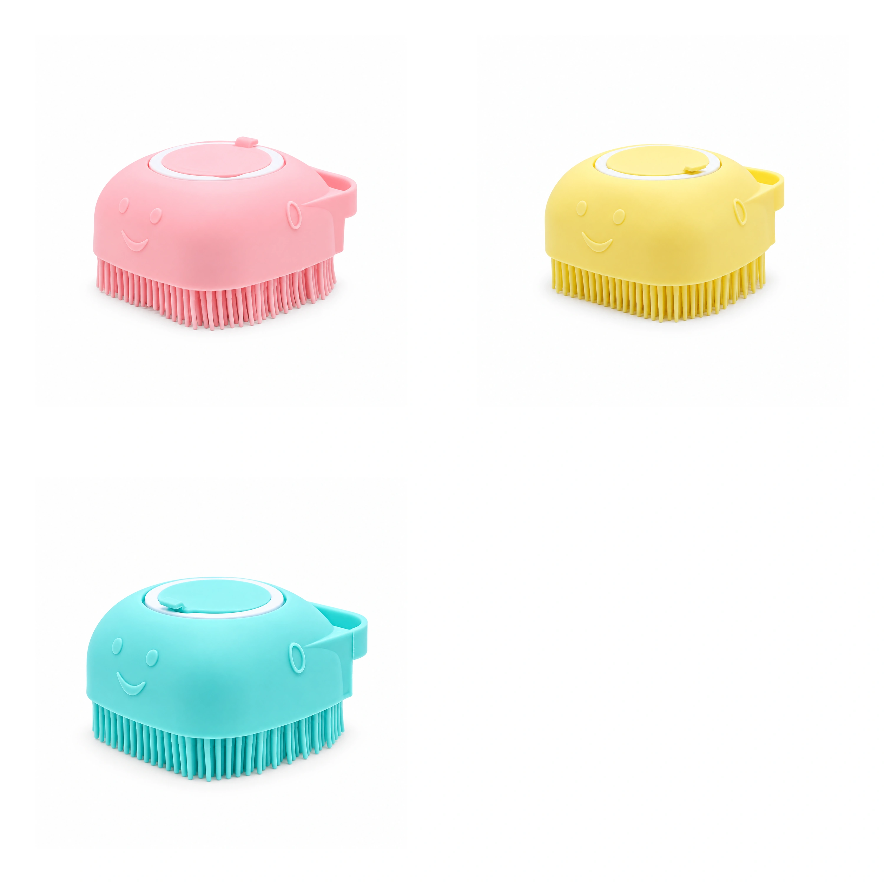 Cepillo de Baño para Mascotas Silicona 5*8*8.4cm