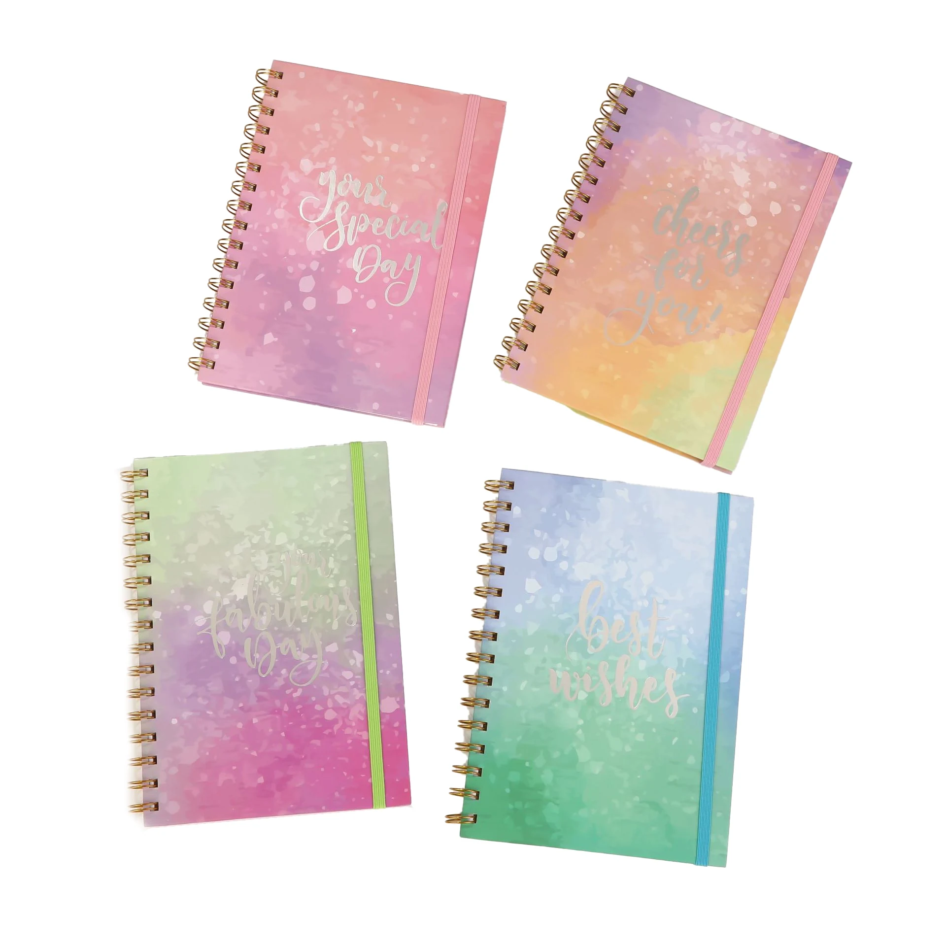 Cuaderno A5 80 Hojas de Plástico para Oficina y Estudio