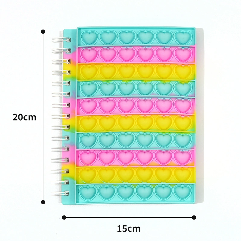 Cuaderno A5 80 Hojas de Silicona y Papel para Oficina y Estudio