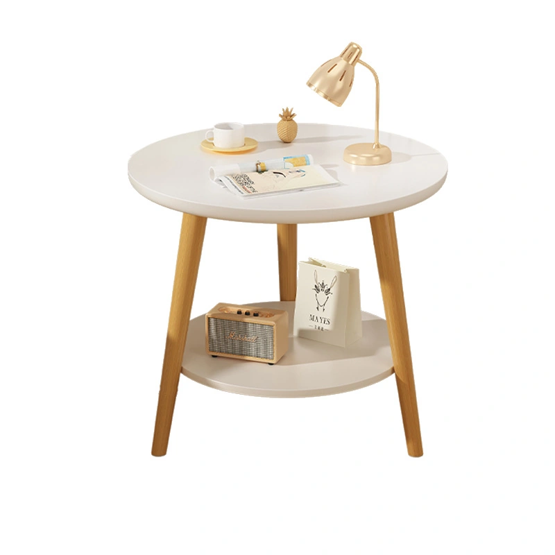 Mesa Auxiliar 40 × 40 × 50 cm de Tablero MDF para Sala y Dormitorio image 2