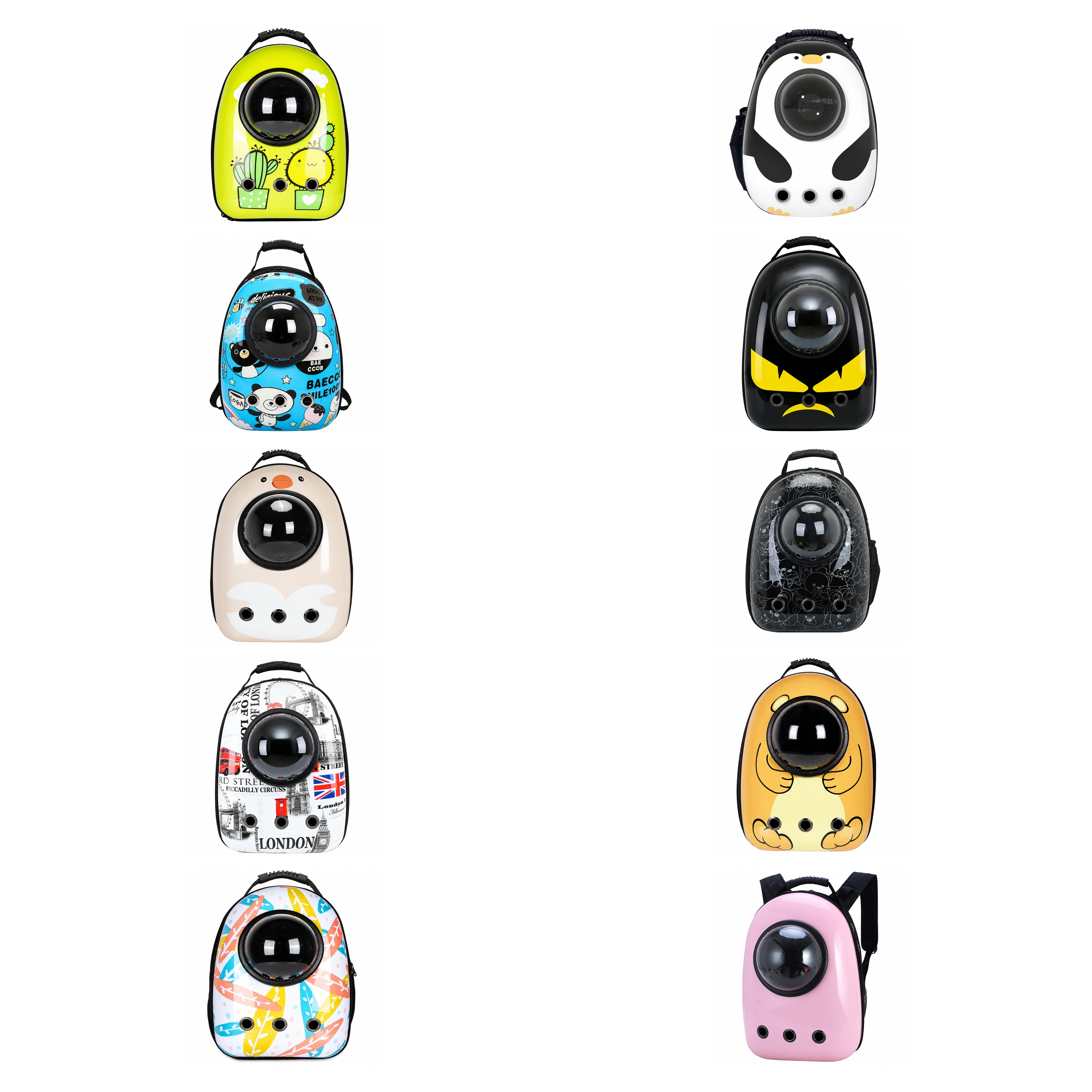 Bolso Transportador para Mascotas 42×34×28cm 600D Colores Contrastantes Modelos Surtidos