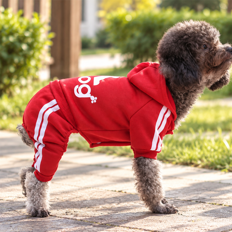 Ropa para Mascotas S/M/L/XL/XXL Poliéster Rojo