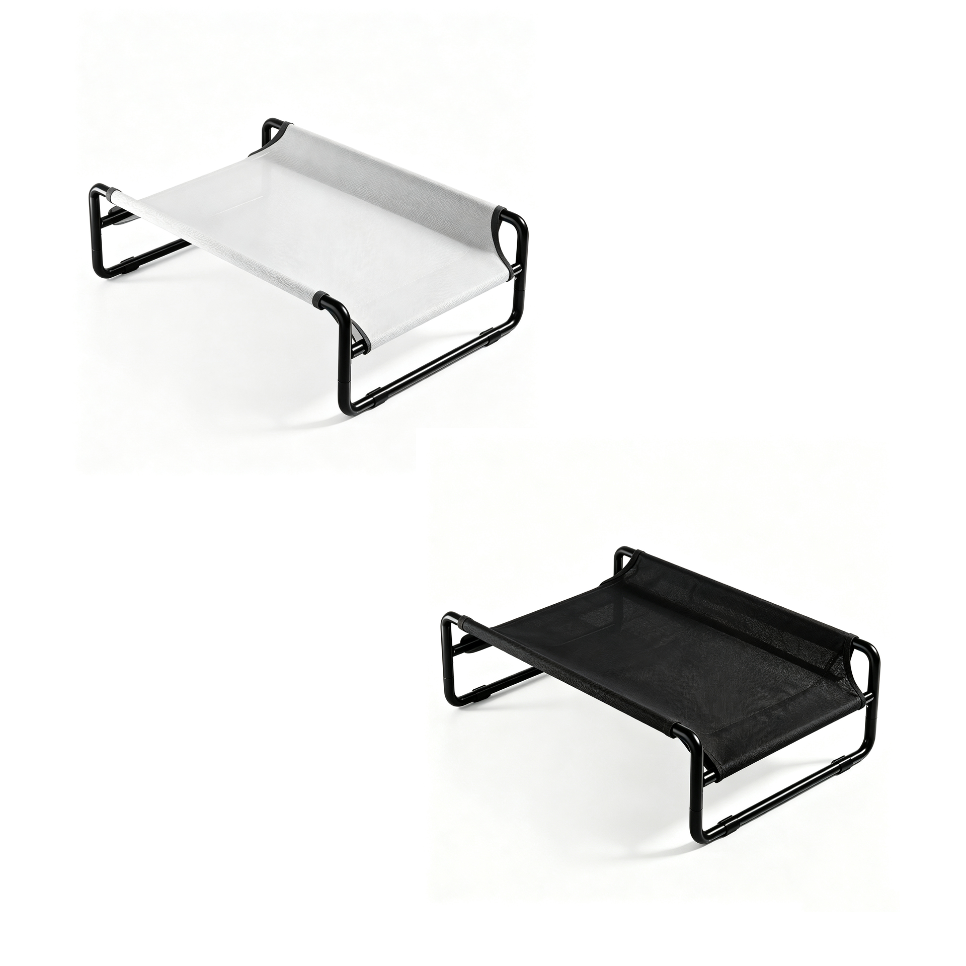 Cama para Mascotas 90×65×21cm Poliéster + Hierro Surtido