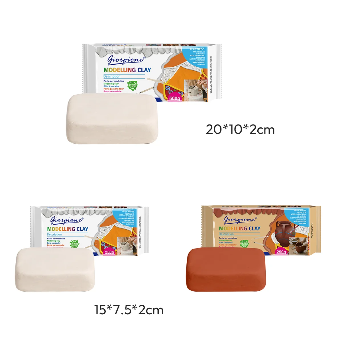 Arcilla para Modelado para Manualidades Multiespecificación