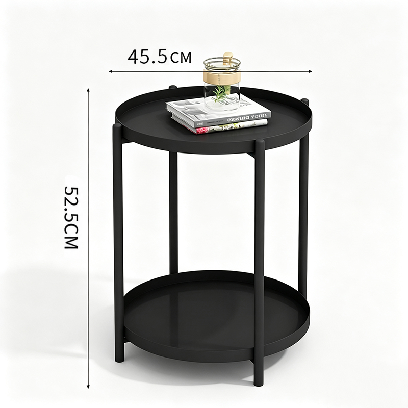 Estante Multiestilo Acero al Carbono Negro