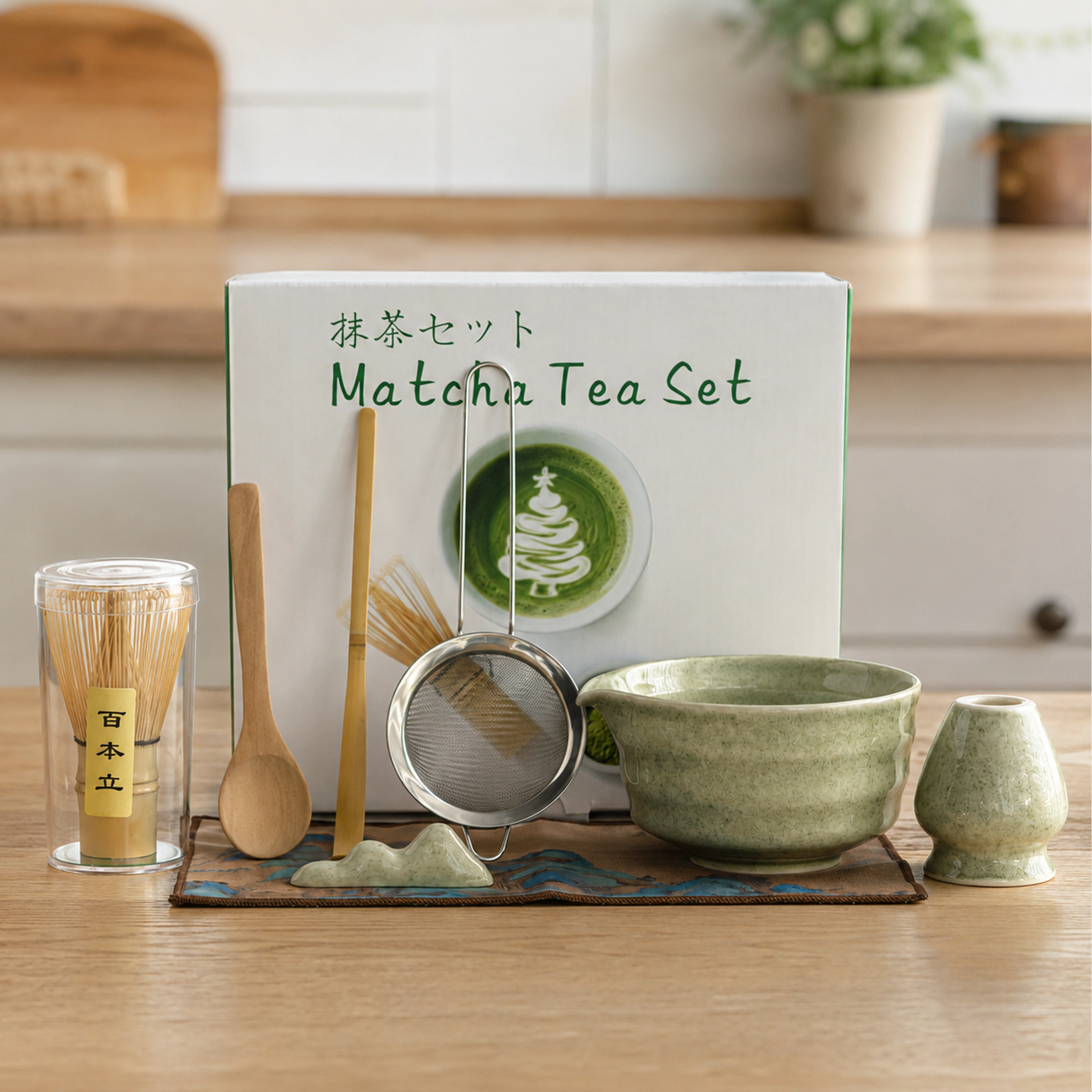 Juego de Té 8 Piezas de Cerámica para Té y Café image 1