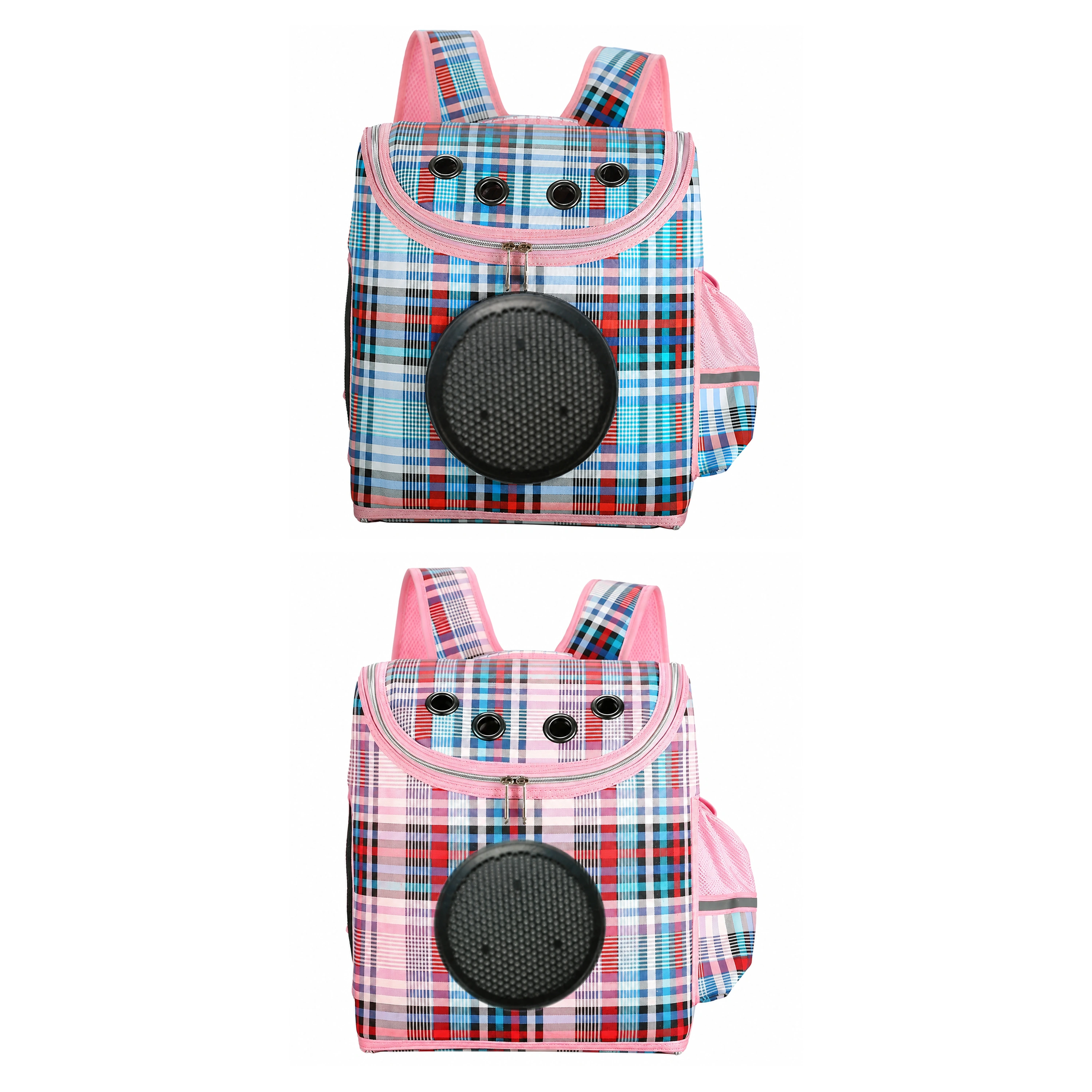 Bolso Transportador para Mascotas 37×31×19cm PU Malla