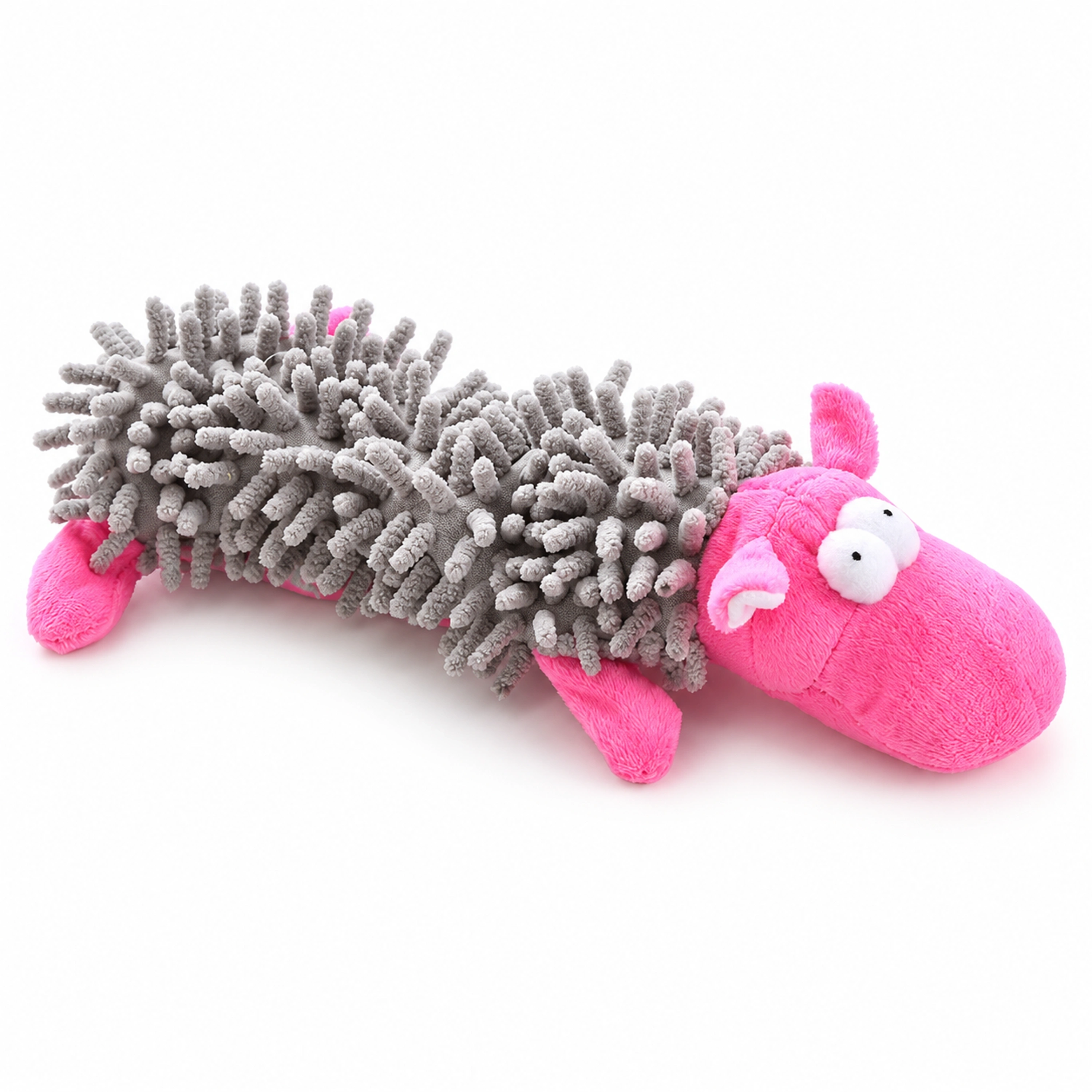 Juguete de peluche alargado para mascotas 25x10cm de felpa de mopa