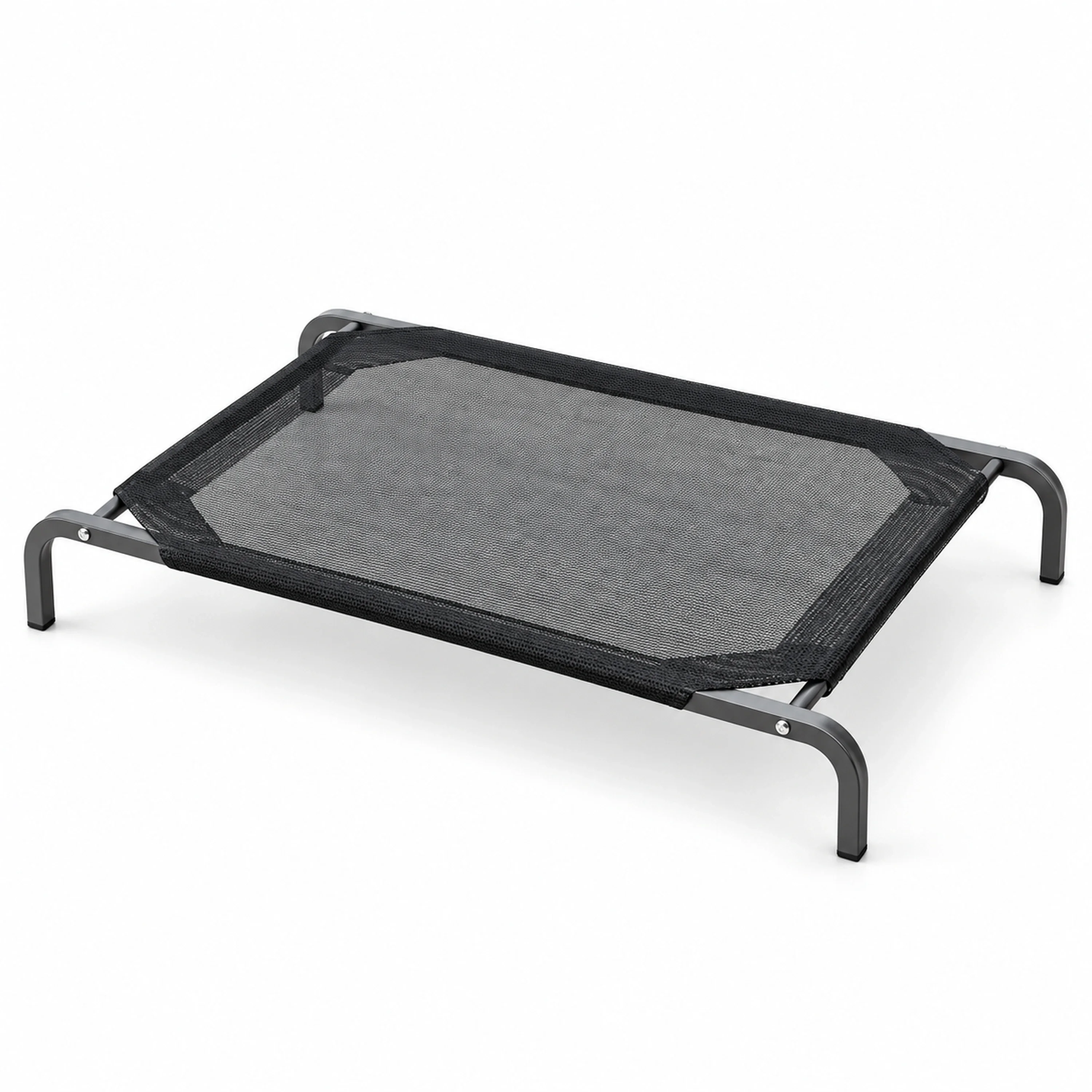 104*64.5*20cm Cama para Perro Hierro Negro image 2
