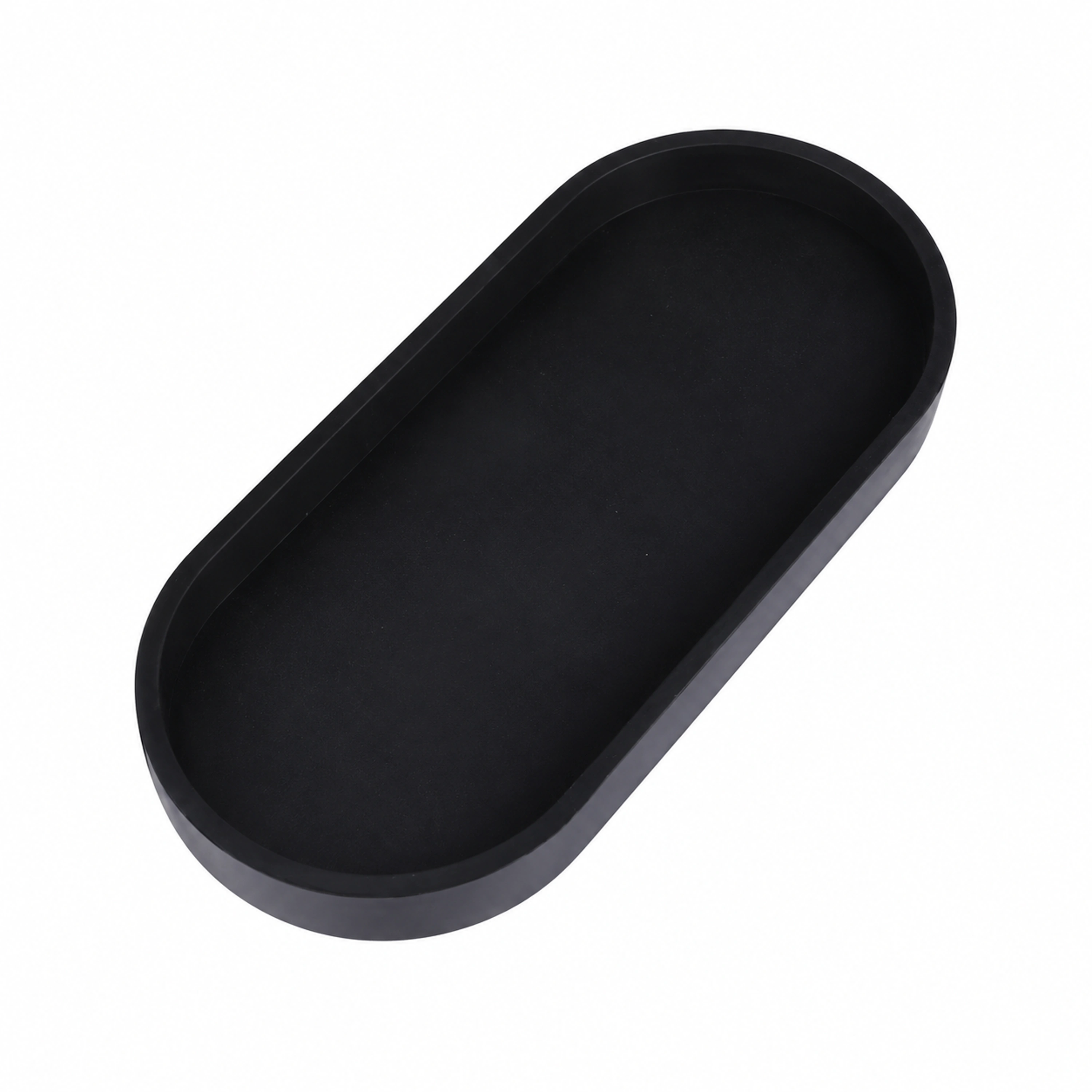 Bandeja de Almacenamiento de Silicona 25 × 11 CM de Silicona para Tocador