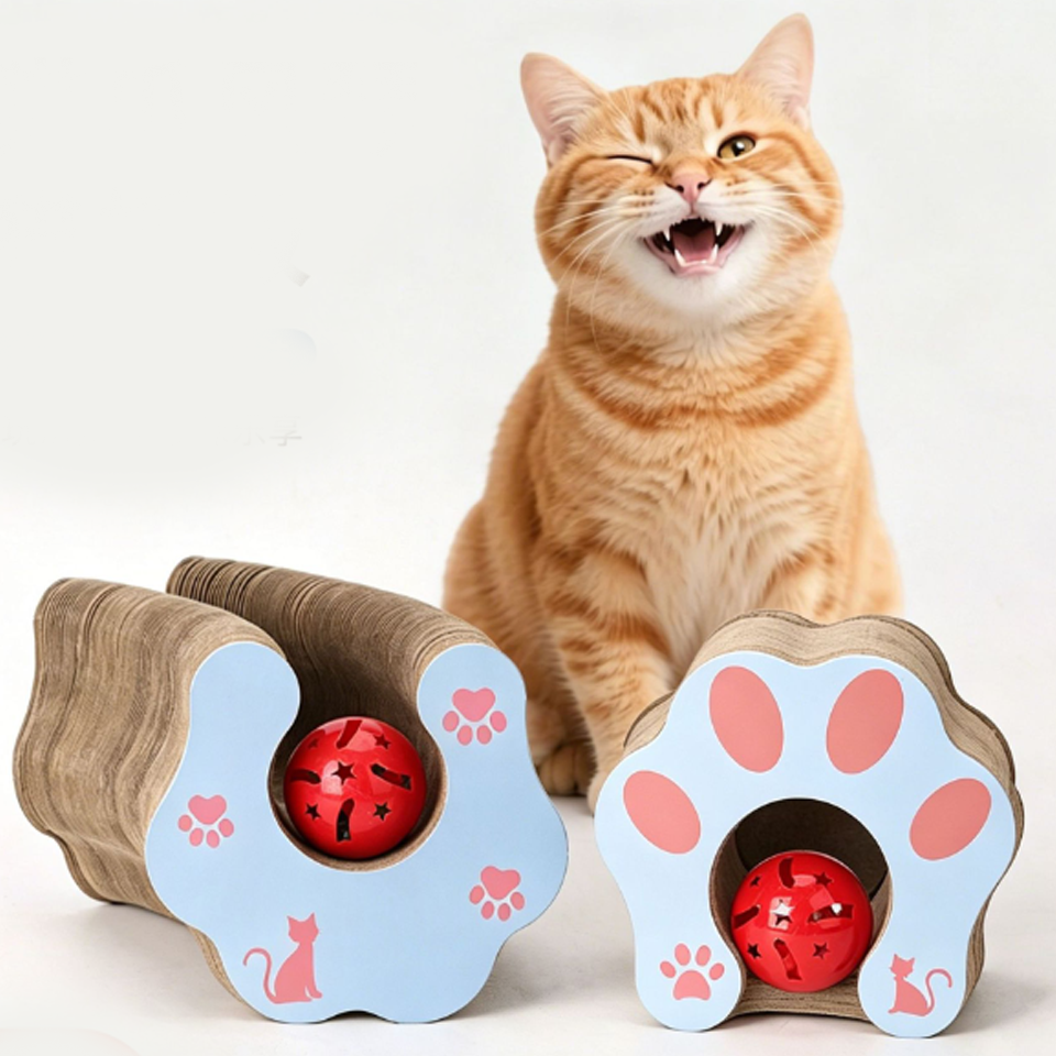 Rascador para Gato de Cartón 11*7cm Papel Surtido image 1