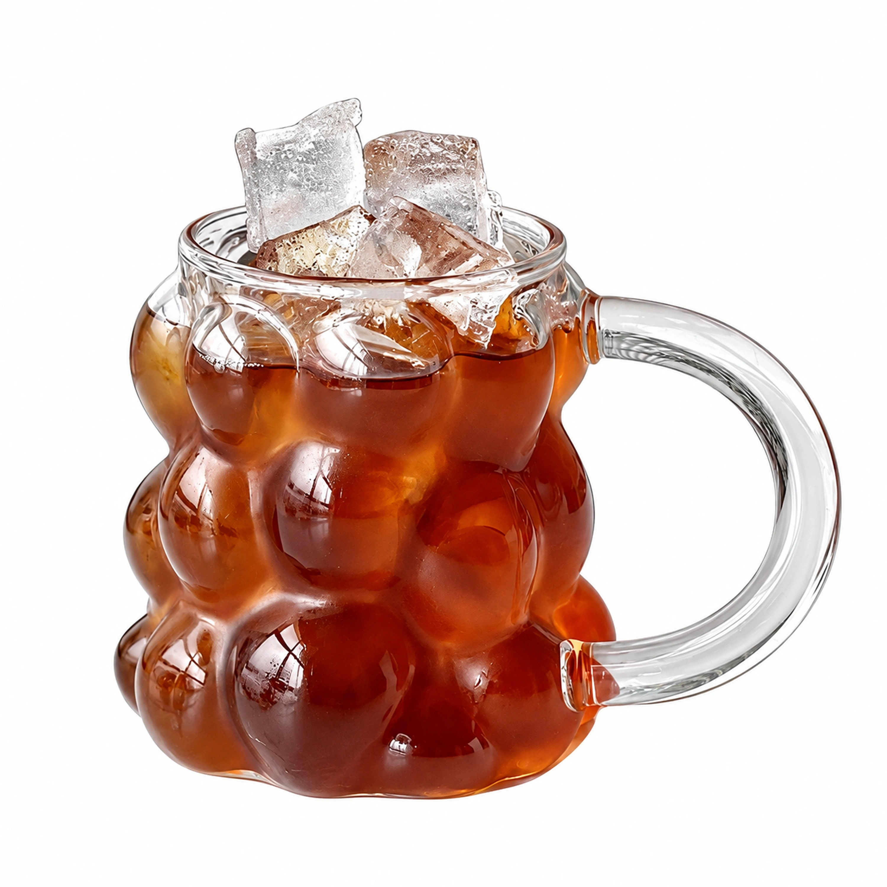 350ml Vaso de Vidrio Grueso para el Hogar