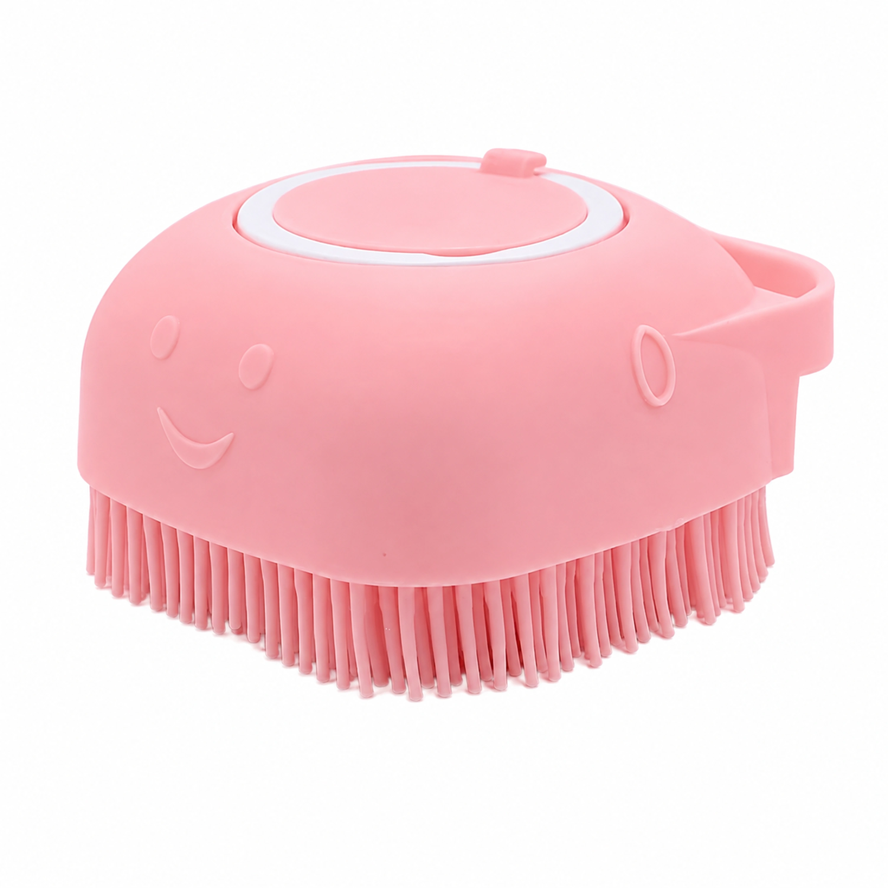 Cepillo de Baño 8×8.4×5cm Plástico Rosa image 2