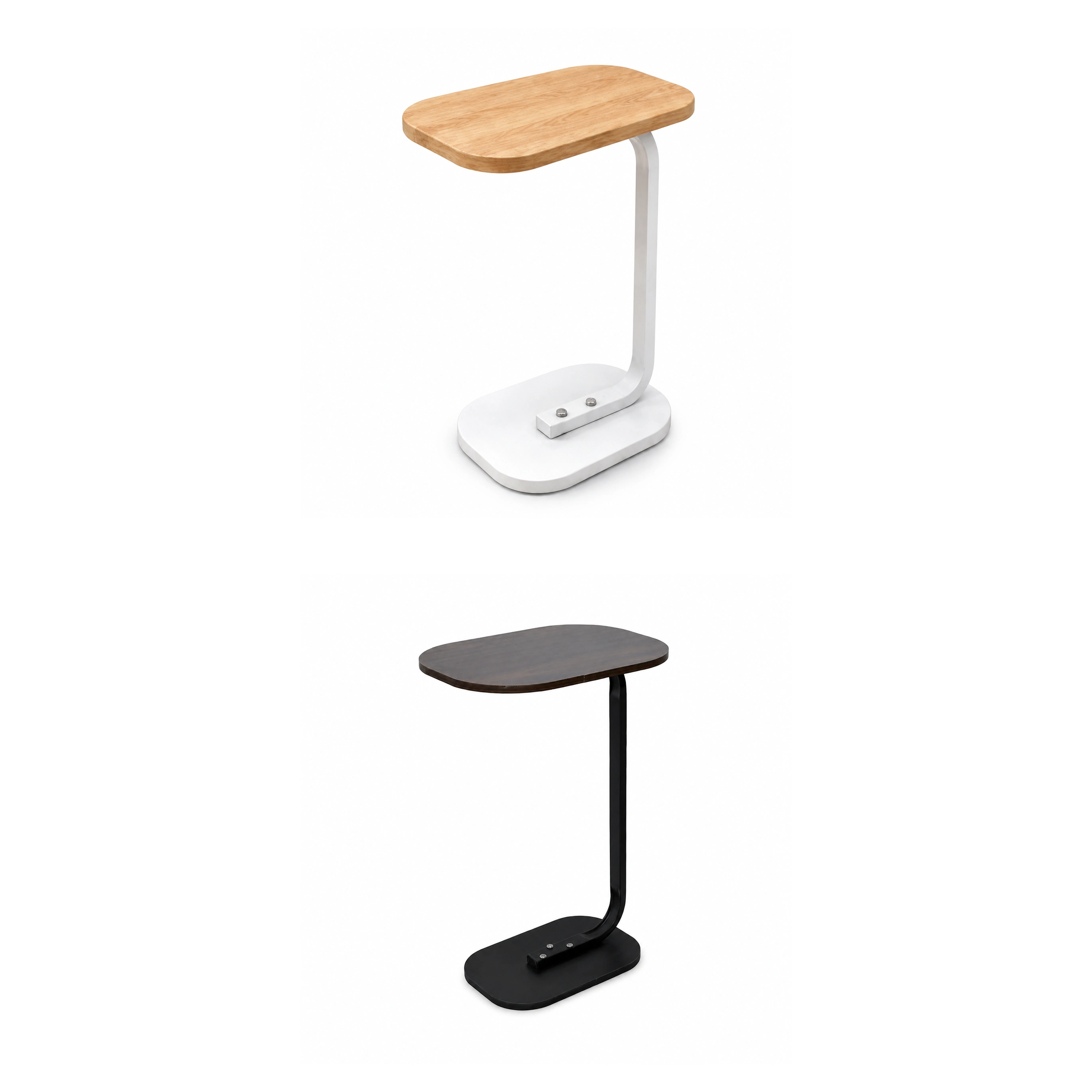 Mesa Auxiliar 39 × 28 × 6 cm de Tablero MDF para Sala y Dormitorio image 2
