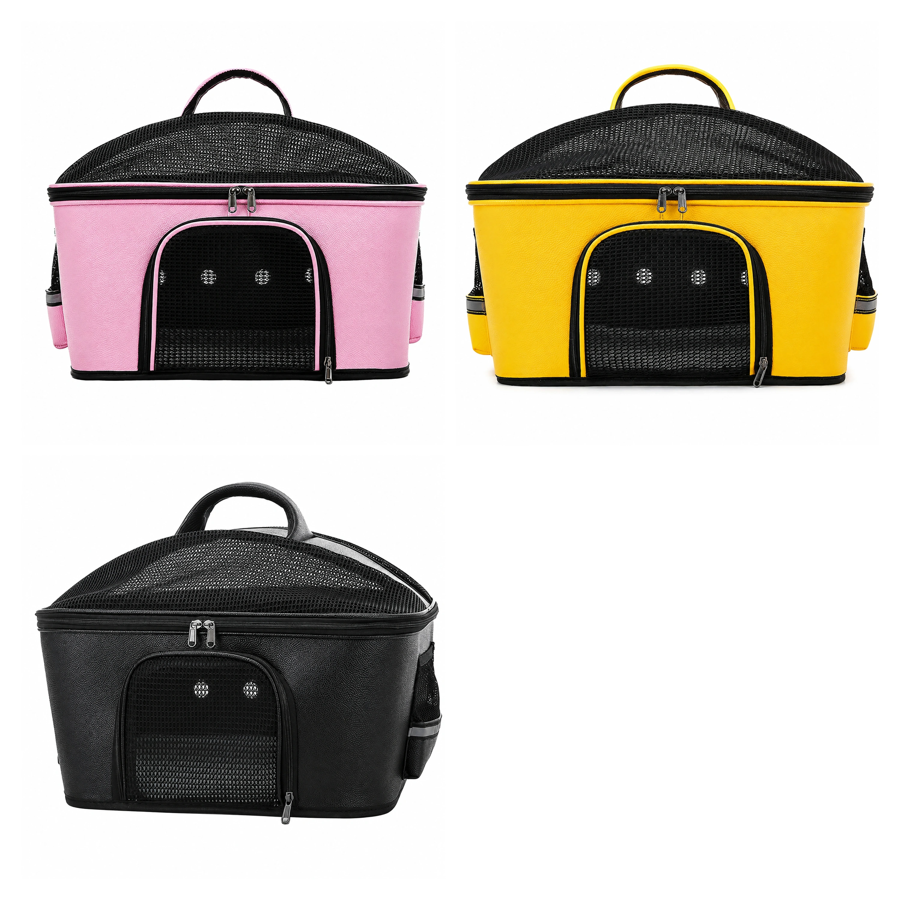 Bolso Transportador para Mascotas 40×35×47cm PU Surtido