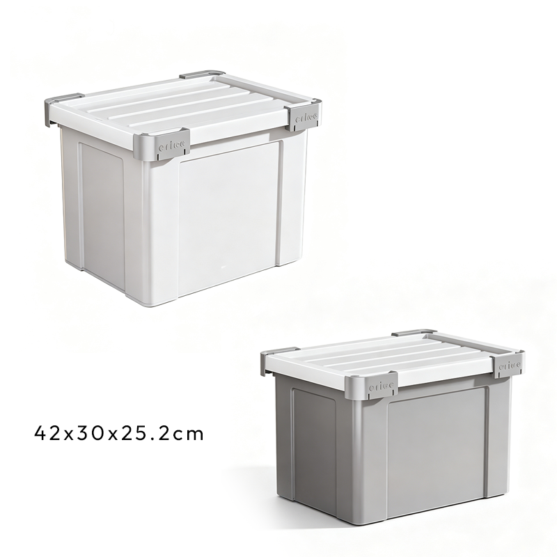 Caja de Almacenamiento Multitamaño PP con Ruedas Reforzado Surtido