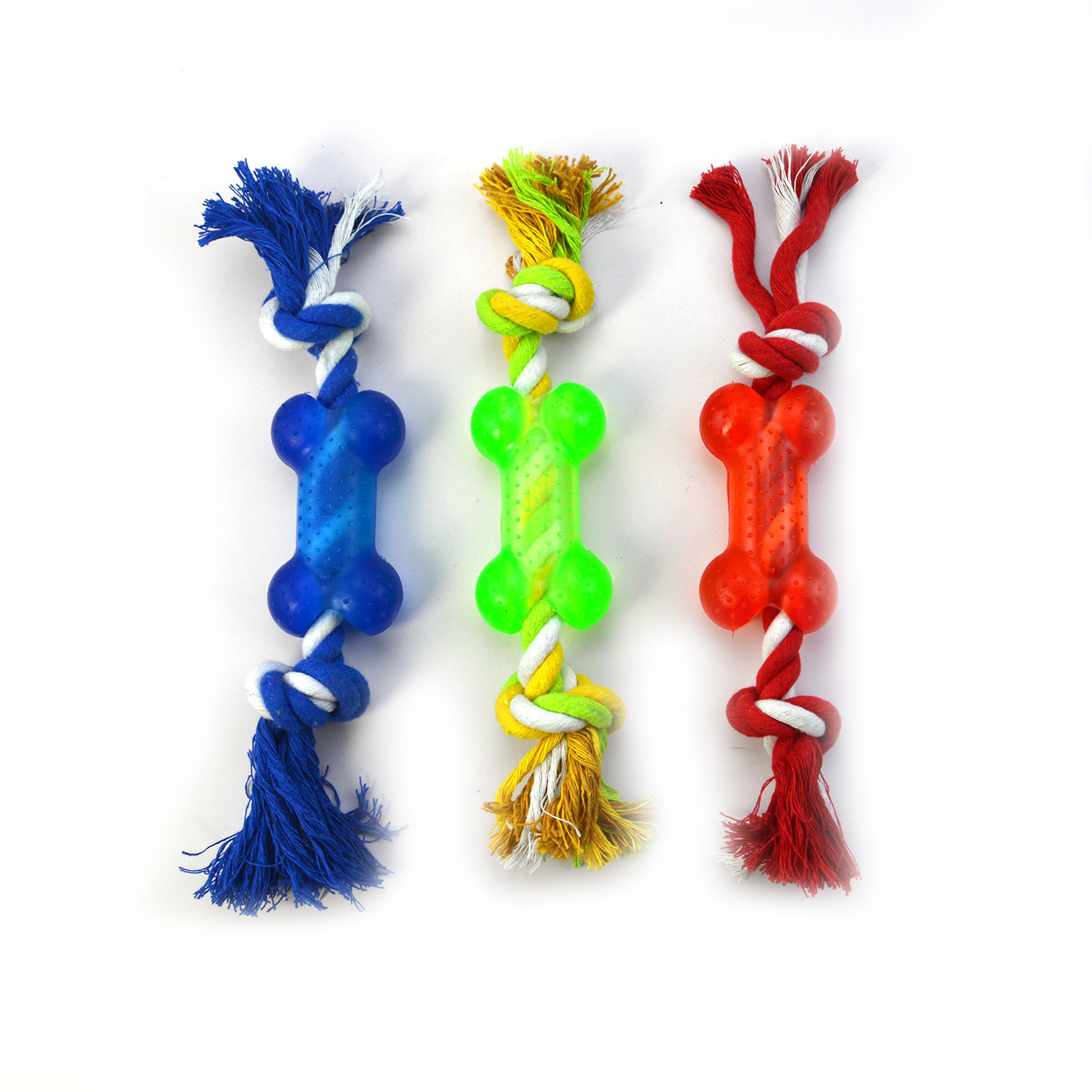 Juguete de Cuerda de Algodón 27cm Poliéster+Plástico Surtido
