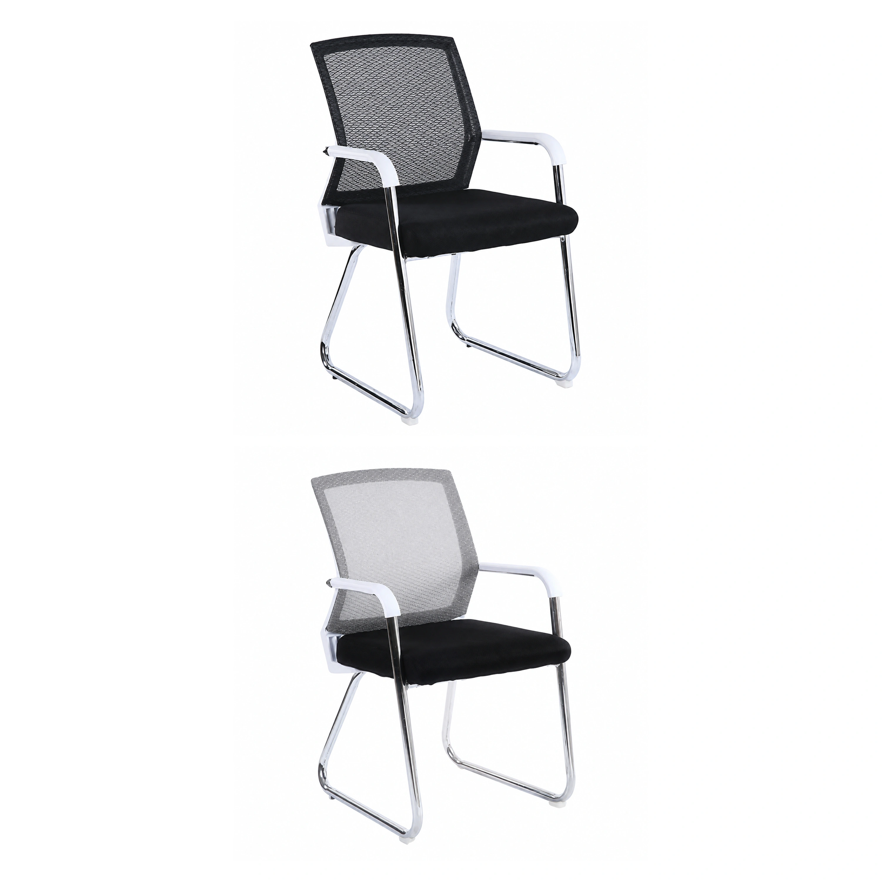 Silla de Escritorio 55×53×85cm Hierro Malla