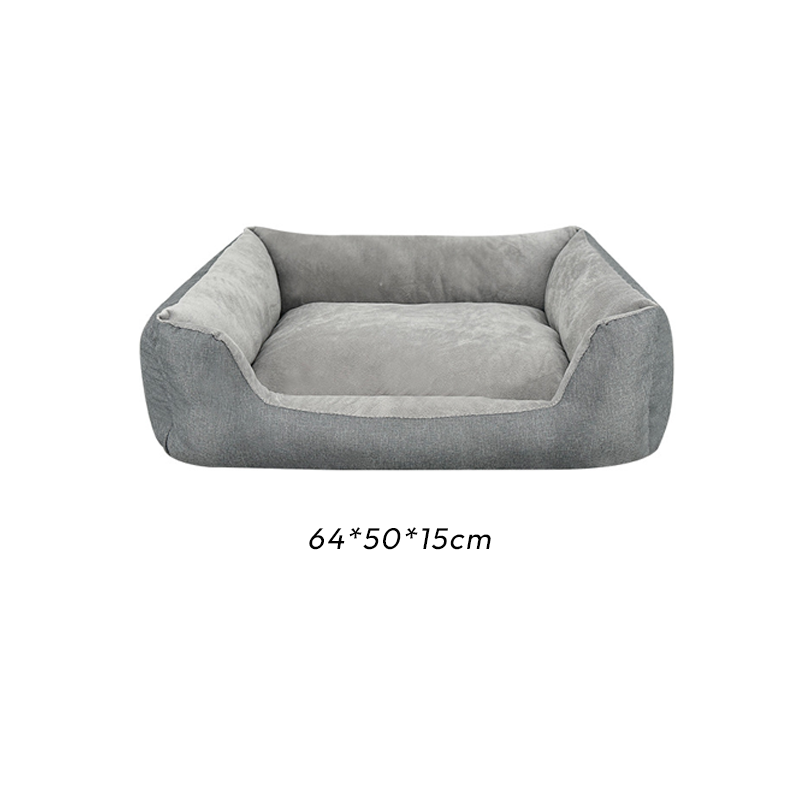 Cama para Perro 53*46*15cm/64*50*15cm/76*65*16cm Algodón image 4