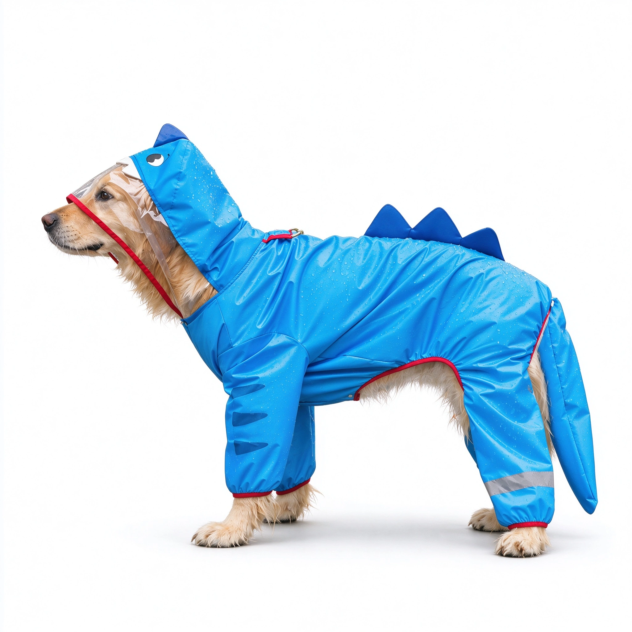 Impermeable para Perros Varias Medidas de Tela Tejida para Mascotas image 2