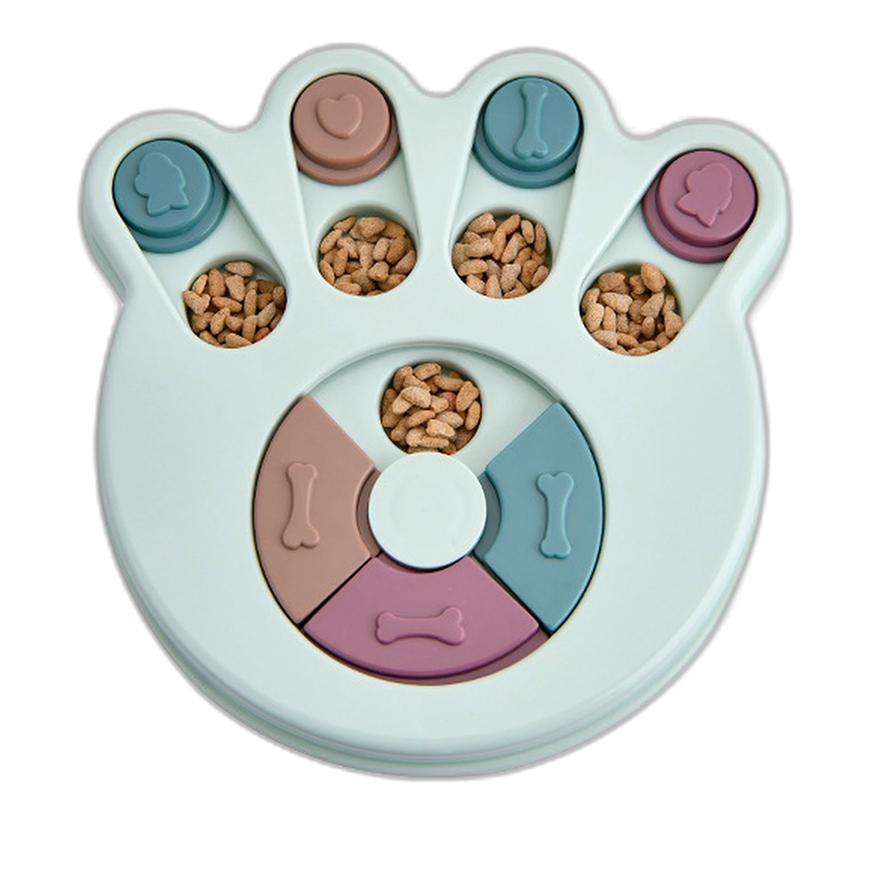 24*3/25*3cm Comedero Automático para Mascotas PP