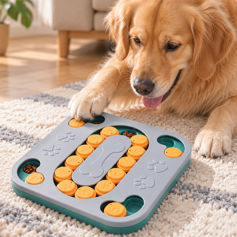 Tazón para Mascotas 24.7×24.7×2.6cm Varios Estilos Plástico Surtido