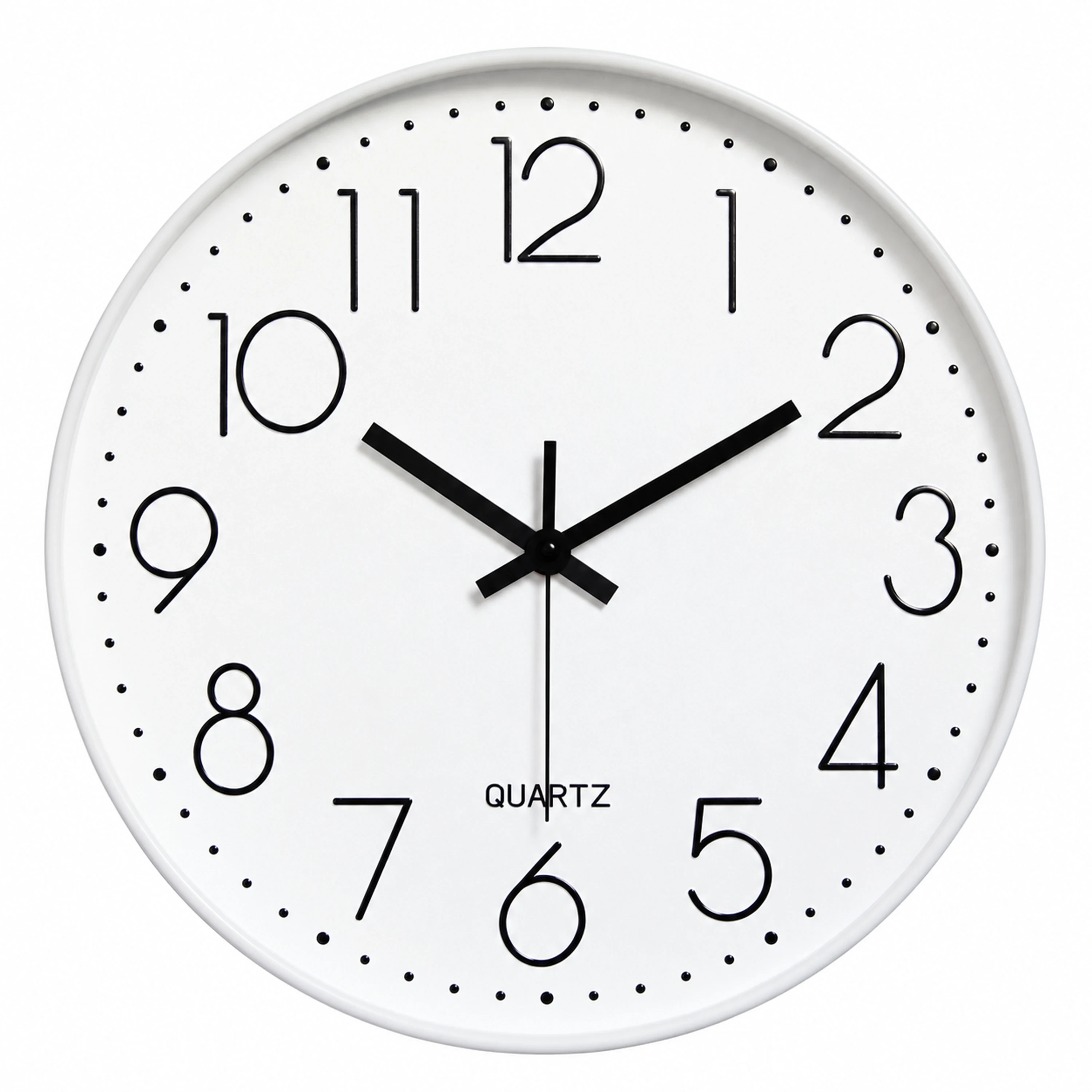 Reloj de Pared de Plástico para Hogar