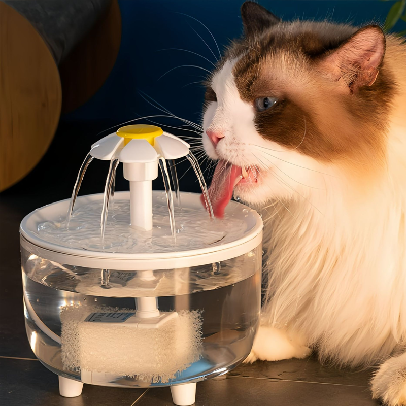 15*15*16cm para Mascotas Automático Gran Capacidad Fuente de Agua Plástico Surtido