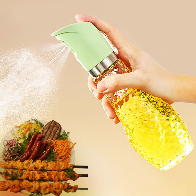 Rociador de Aceite 260ml de Vidrio con Bomba image 1