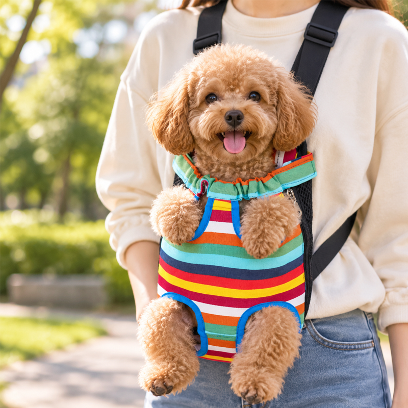 Bolso Transportador para Mascotas S/M/L/XL Varios Estilos Poliéster