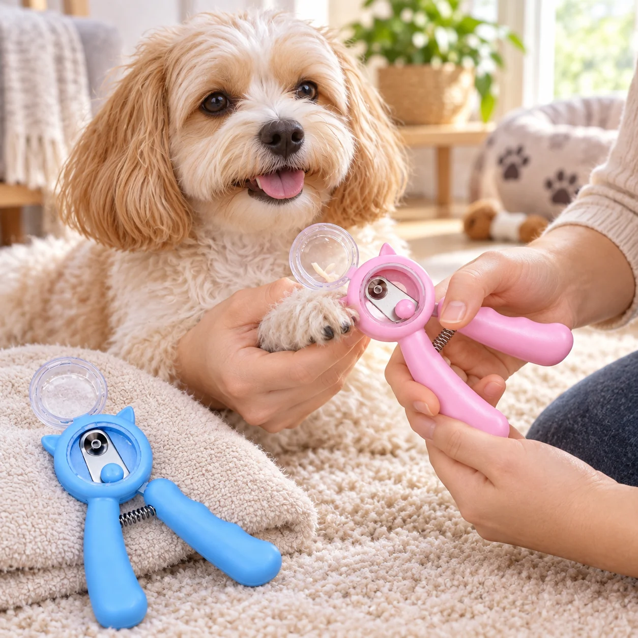 5*9*12cm para Mascotas Cortauñas Plástico Surtido
