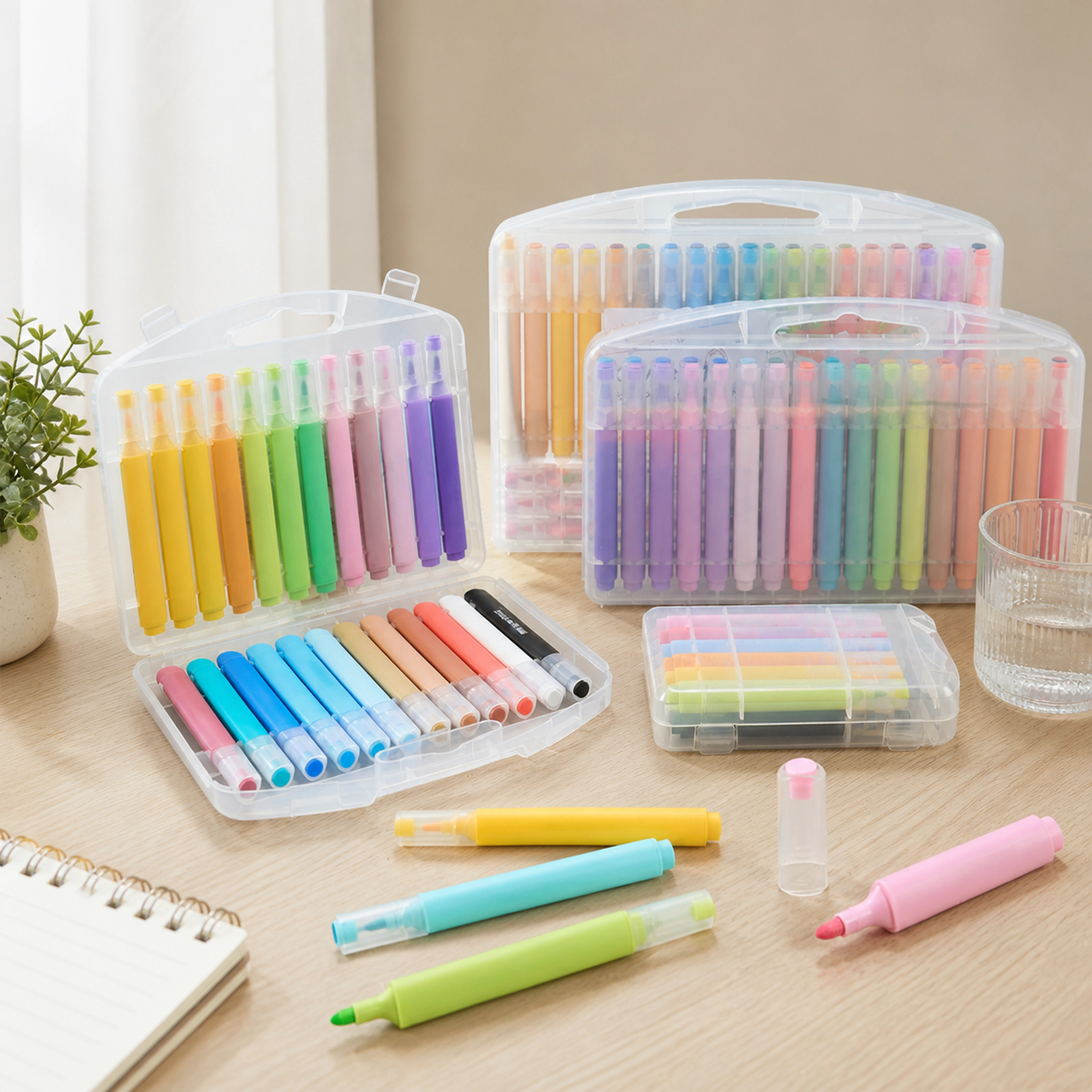 Marcador de 48 Colores Plástico en Múltiples Tamaños image 1