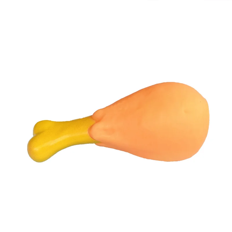 Juguete para Mascotas Vinilo Forma de Hueso Amarillo