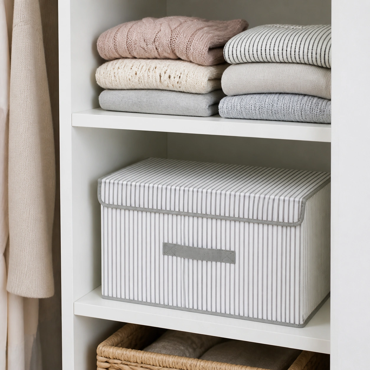 Caja Organizadora para Ropa Varias Medidas de Tela No Tejida para Objetos Varios