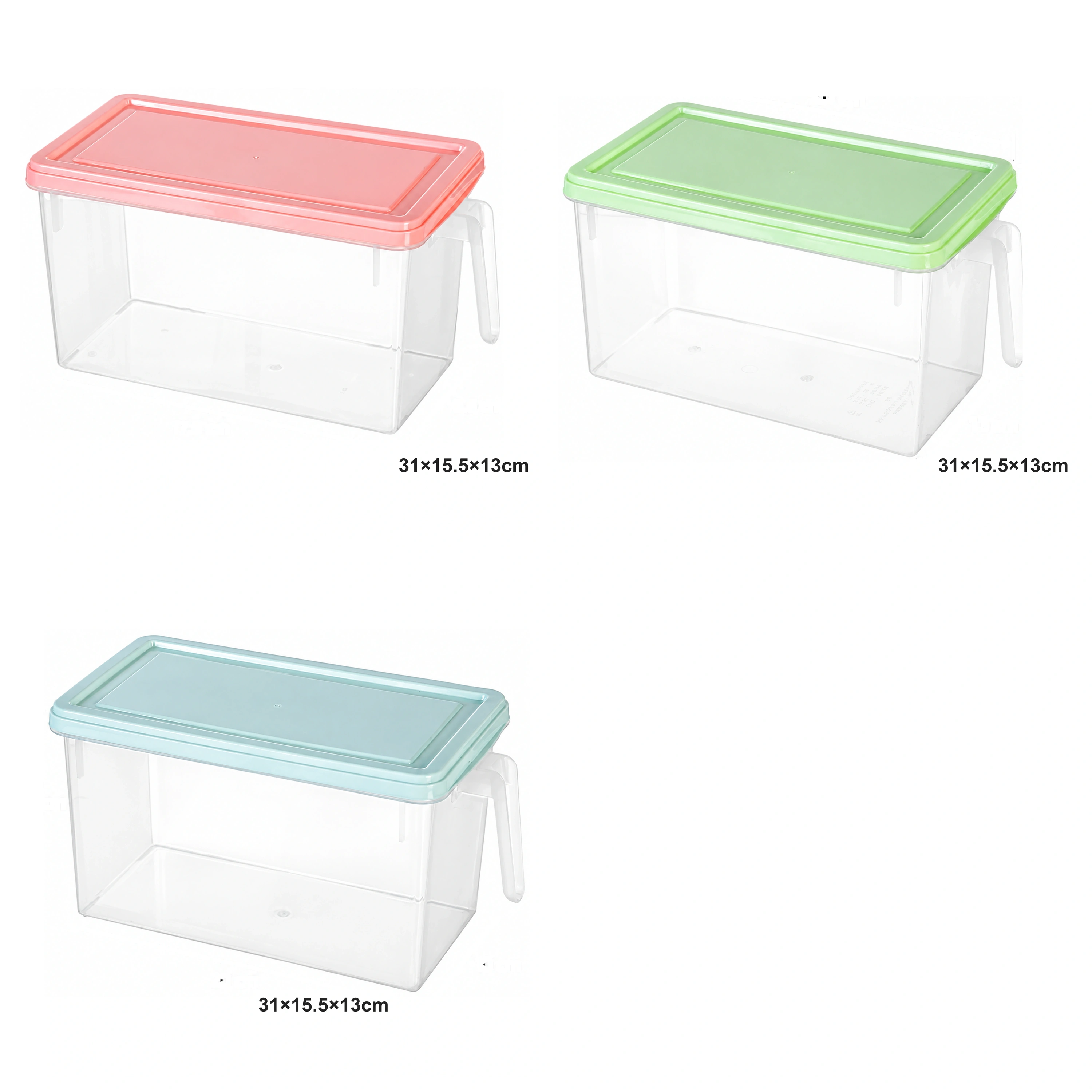 Caja de Almacenamiento para Nevera PP Surtido 31*15.5*13cm
