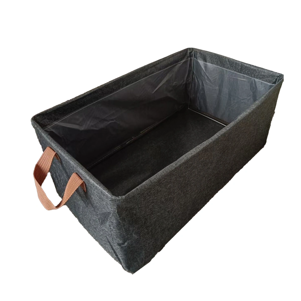 Canasta Organizadora de Tela No Tejida 47 × 28 × 20 cm de Tela Catiónica para Objetos Varios image 2