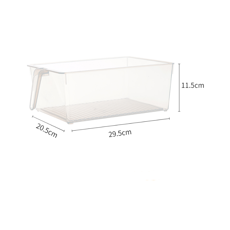 Caja de Almacenamiento Multitamaño PP Hermético Transparente