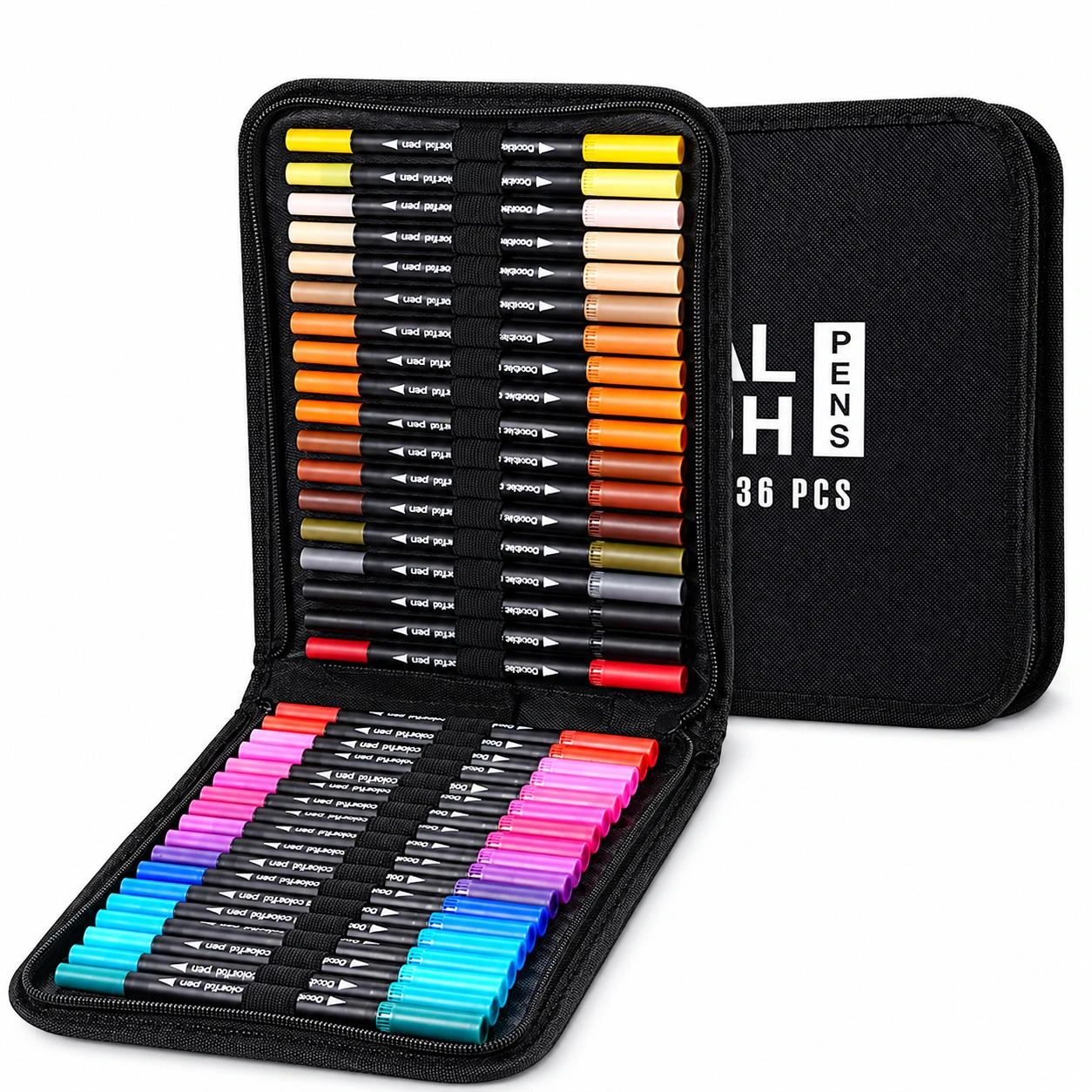 Set de 24 Rotuladores Acuarelables de Doble Punta para Pintura y Manualidades