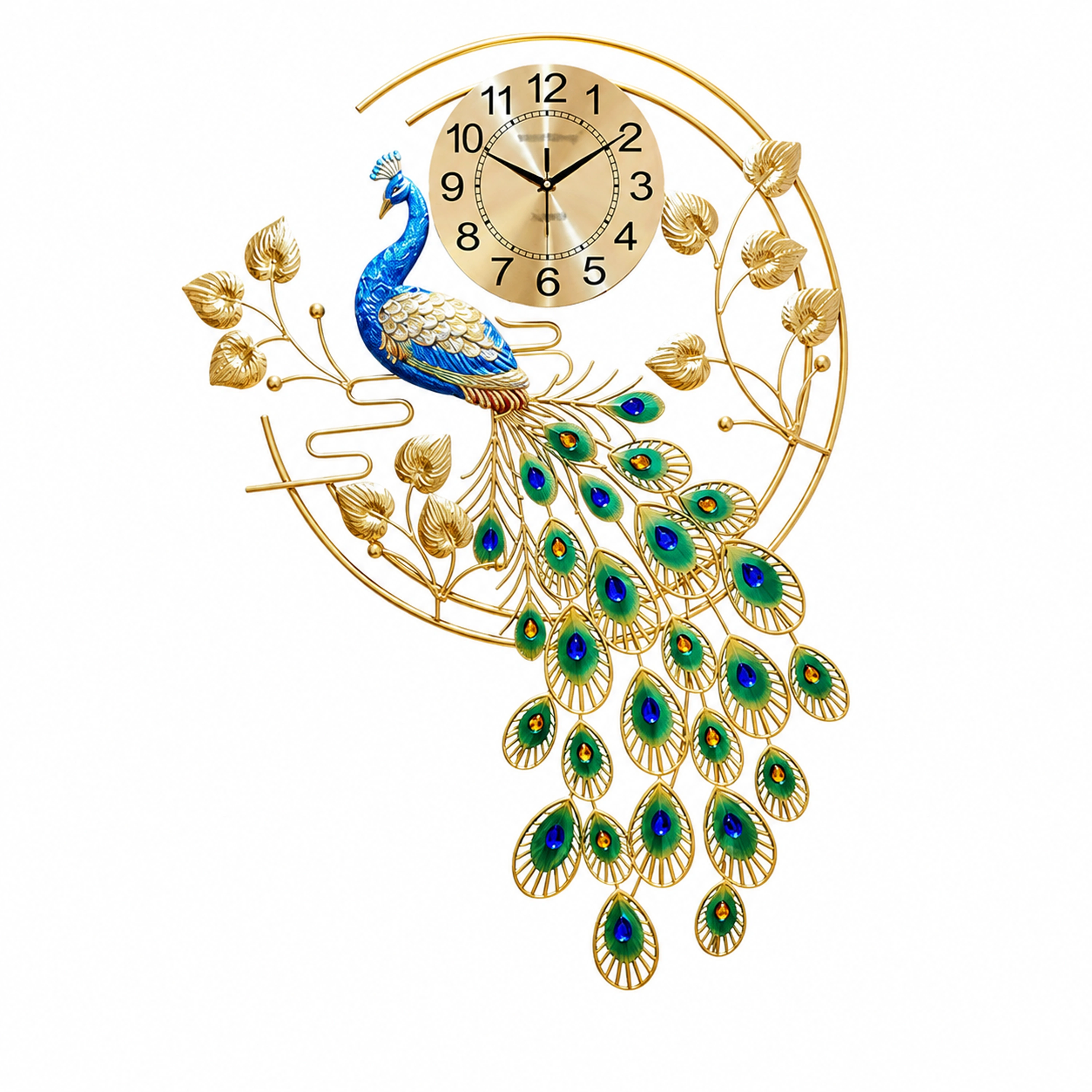 Reloj de Pared 65×93cm Hierro Silencioso image 2
