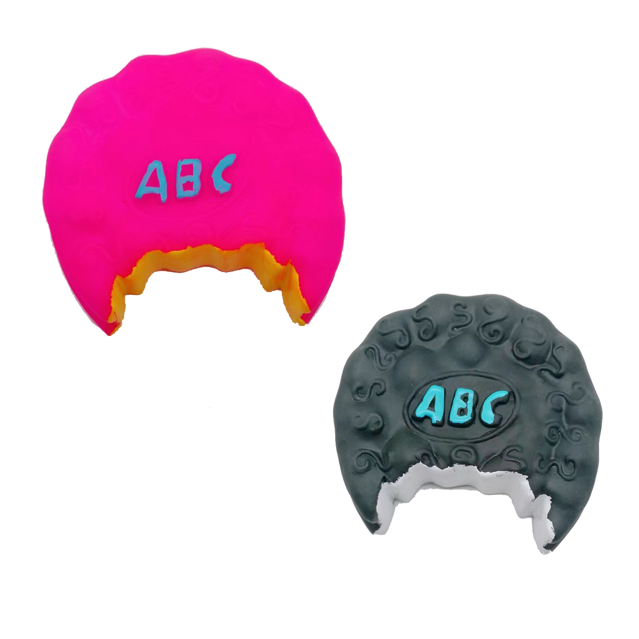 10*11cm para Mascotas Resistente a La Mordedura para Limpieza Dental Juguete Vinilo