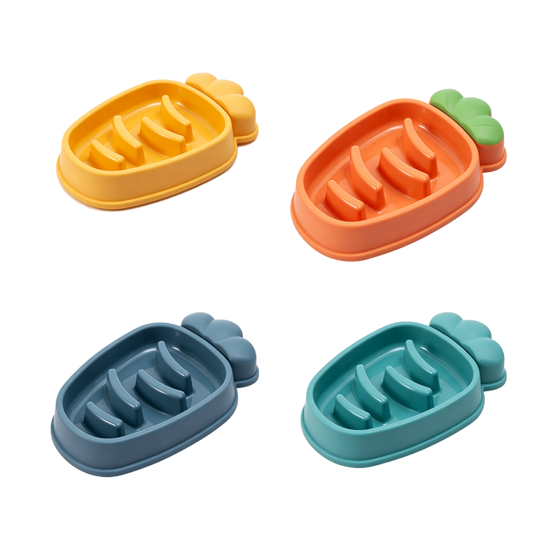 15*32*4.5cm para Perro Anti-vuelco Lento Comedero Antiengasgos PP Surtido
