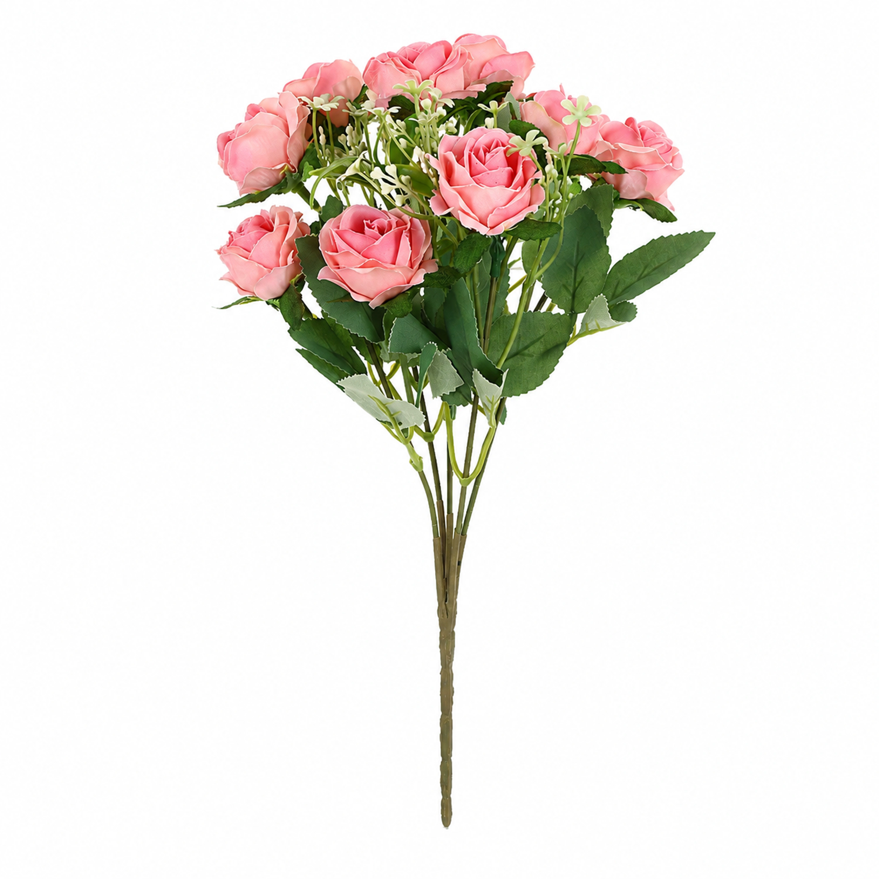 Rosa Artificial 31 CM de Plástico para Decoración image 5